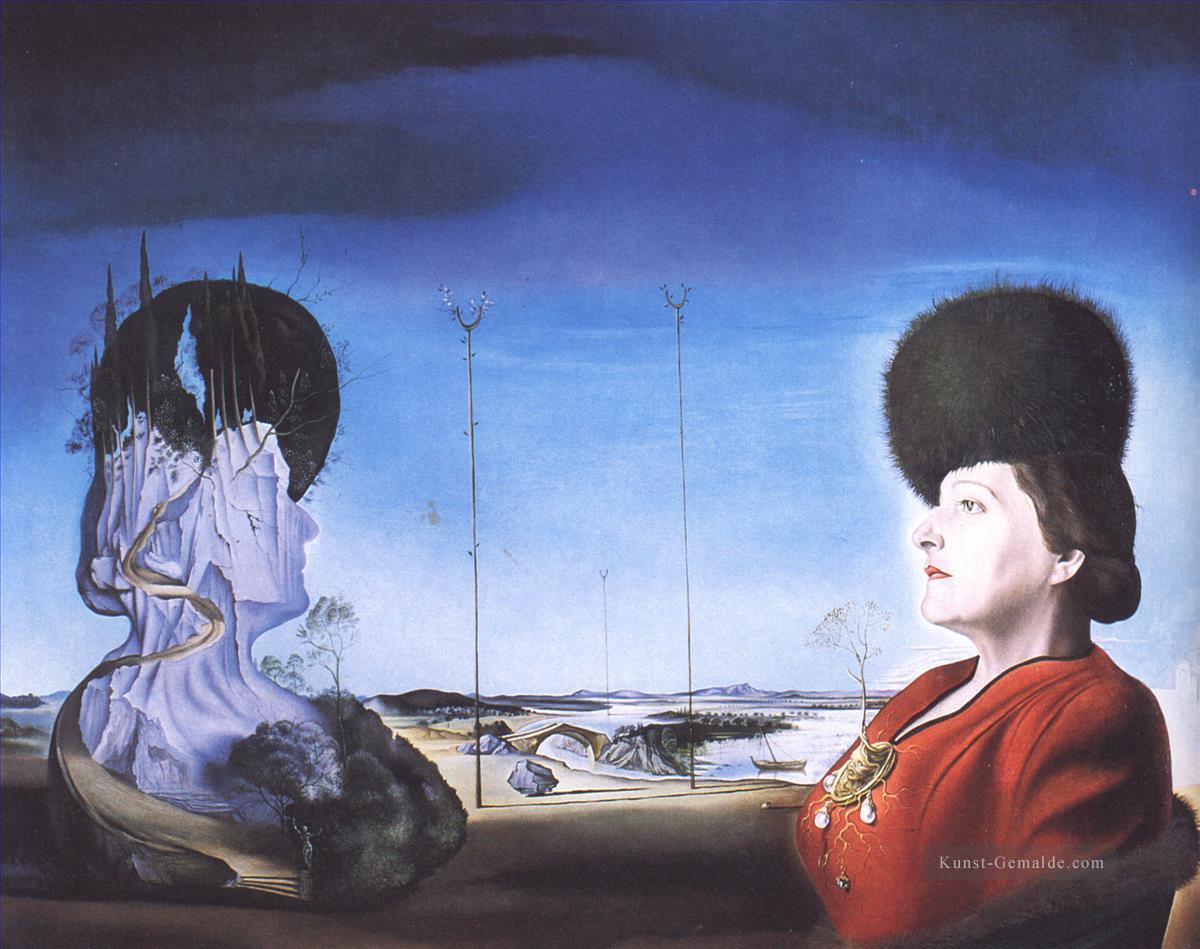 Porträt von Frau Isabel Styler Tas 1945 Kubismus Dada Surrealismus Salvador Dali Ölgemälde